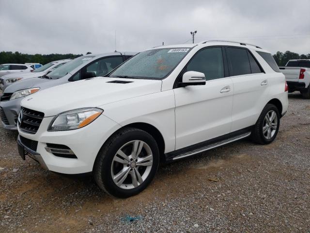 MERCEDES-BENZ ML 350 BLU 2014 with VIN 4JGDA2EB2EA315089 - Photo from auction