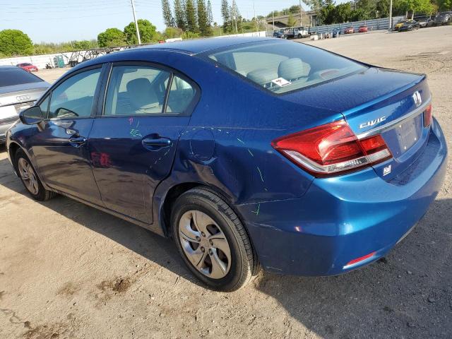 Photo 2 from auction – 2014 HONDA CIVIC LX with VIN 19XFB2F57EE031232