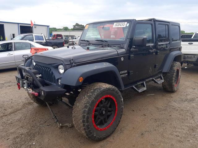 JEEP WRANGLER U 2016 with VIN 1C4BJWDG0GL224863 - Photo from auction