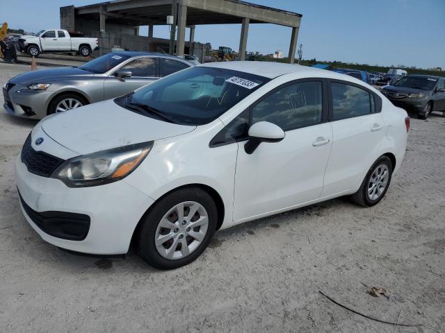 KIA RIO LX 2015 with VIN KNADM4A35F6463387 - Photo from auction