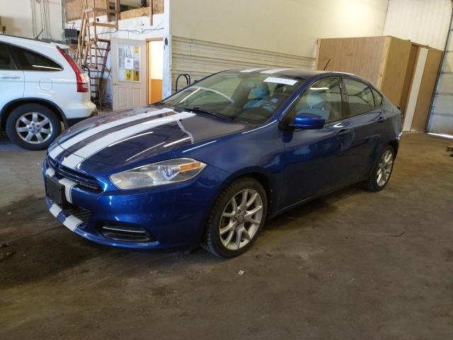 DODGE DART SXT 2013 with VIN 1C3CDFBA8DD709434 - Photo from auction