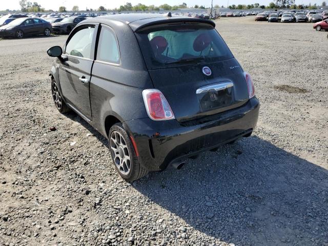 Photo 2 from auction – 2018 FIAT 500 with VIN 3C3CFFKH6JT523436