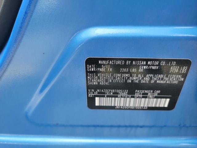 Photo 10 from auction – 2011 NISSAN LEAF SV with VIN JN1AZ0CPXBT005133