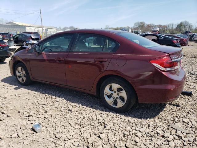 Photo 2 from auction – 2013 HONDA CIVIC LX with VIN 2HGFB2F50DH593218