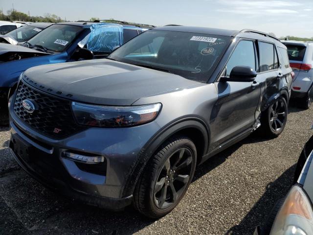 FORD EXPLORER S 2022 with VIN 1FM5K8GCXNGB60248 - Photo from auction