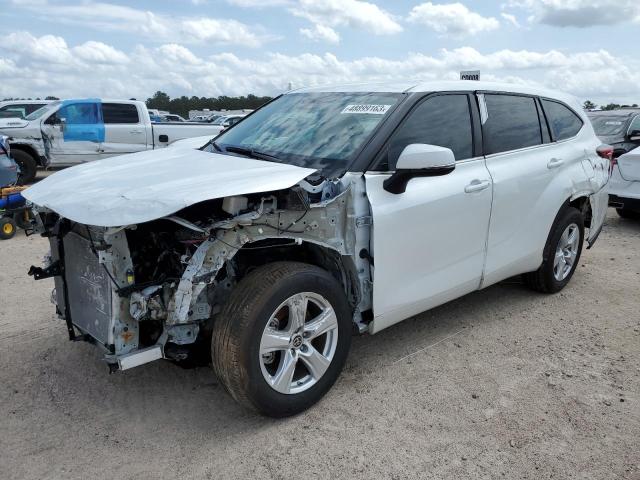 TOYOTA HIGHLANDER 2022 with VIN 5TDZZRAHXNS130779 - Photo from auction