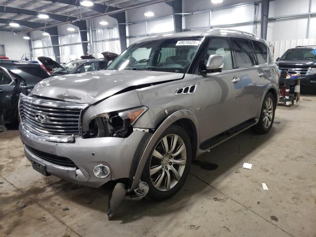 INFINITI QX80 2014 with VIN JN8AZ2NE1E9067904 - Photo from auction