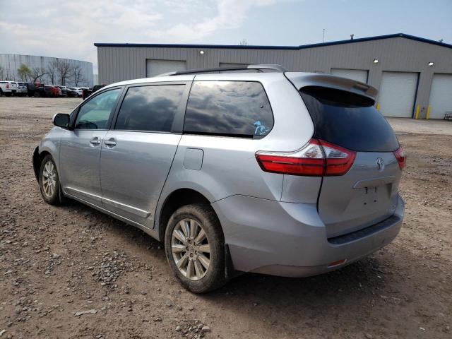 Photo 2 from auction – 2017 TOYOTA SIENNA XLE with VIN 5TDDZ3DC0HS167920