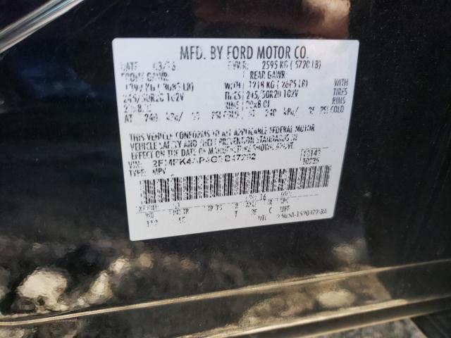 Photo 14 from auction – 2016 FORD EDGE SPORT with VIN 2FMPK4AP4GBB47292