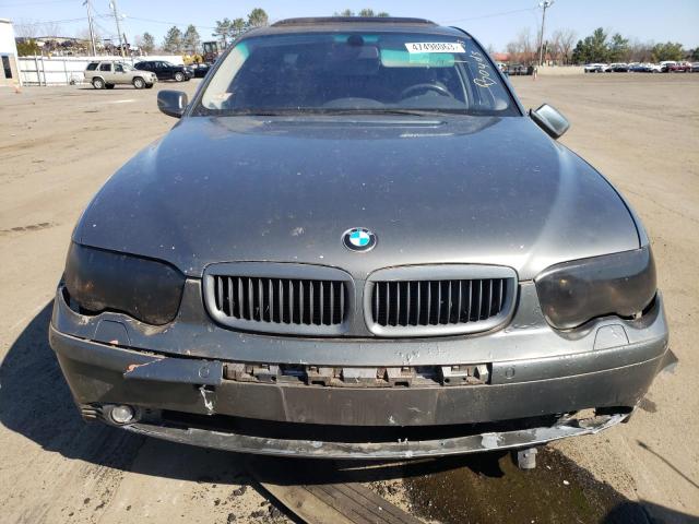 Photo 5 from auction – 2003 BMW 745 I with VIN WBAGL63463DP67286