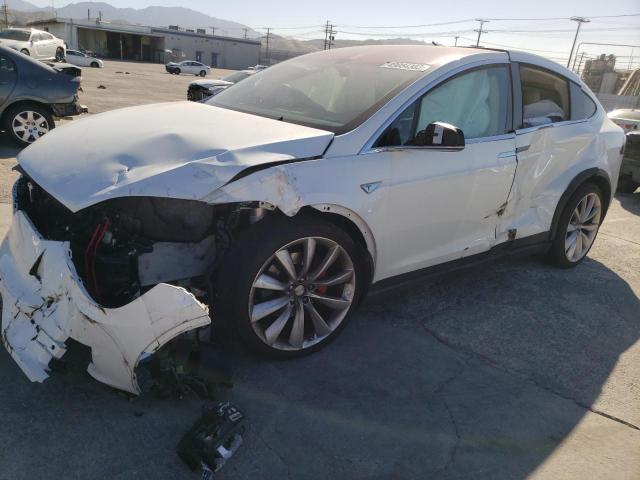 TESLA MODEL X 2016 with VIN 5YJXCAE41GFS00016 - Photo from auction