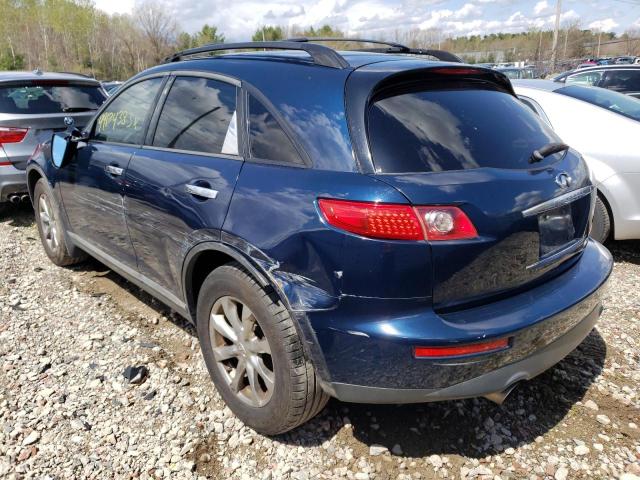 Photo 2 from auction – 2007 INFINITI FX35 with VIN JNRAS08W17X208803