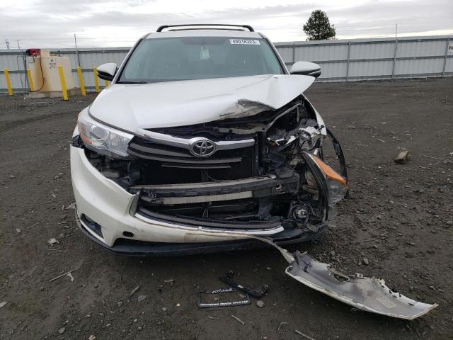 Photo 5 from auction – 2016 TOYOTA HIGHLANDER with VIN 5TDBKRFH3GS335491