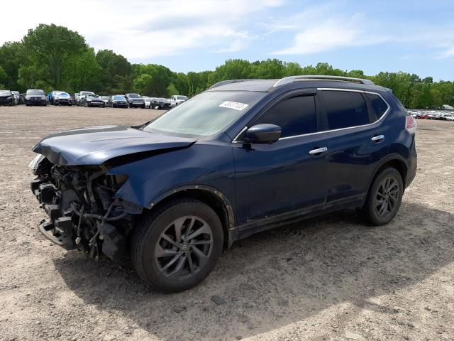 NISSAN ROGUE S 2016 with VIN 5N1AT2MV4GC742046 - Photo from auction