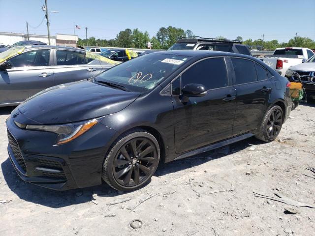 TOYOTA COROLLA SE 2022 with VIN 5YFS4MCE5NP122989 - Photo from auction