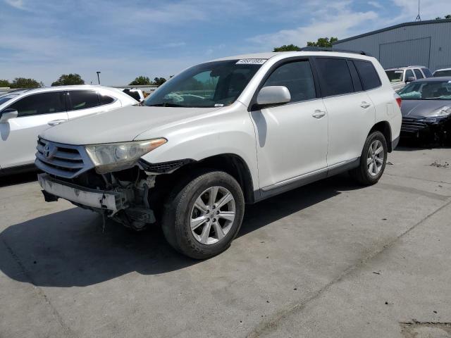Photo 1 from auction – 2013 TOYOTA HIGHLANDER with VIN 5TDZK3EH5DS090234