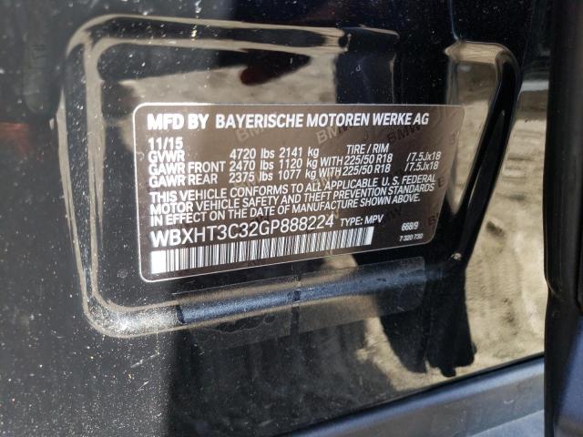 Photo 14 from auction – 2016 BMW X1 XDRIVE2 with VIN WBXHT3C32GP888224