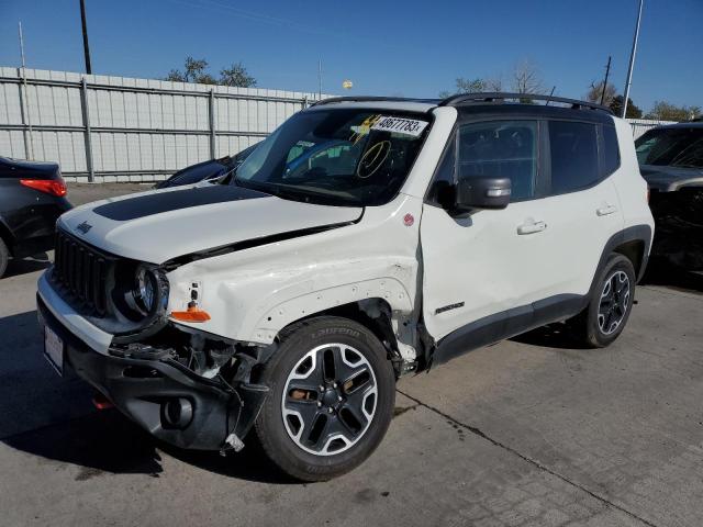 JEEP RENEGADE T 2017 with VIN ZACCJBCB1HPG29596 - Photo from auction