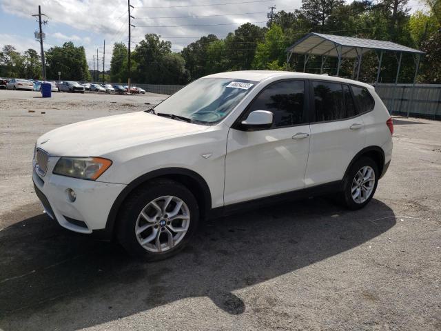 BMW X3 XDRIVE3 2011 with VIN 5UXWX7C58BL730194 - Photo from auction