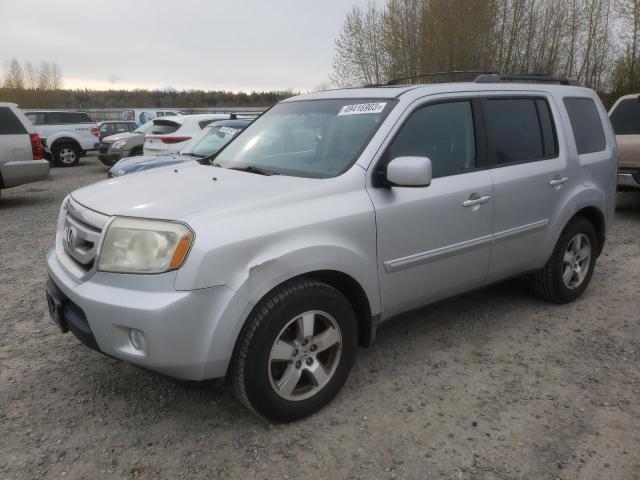 HONDA PILOT EXL 2010 with VIN 5FNYF3H55AB005992 - Photo from auction