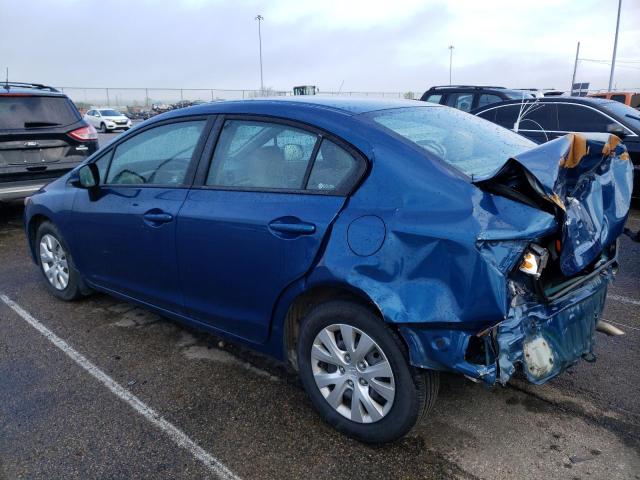 Photo 2 from auction – 2012 HONDA CIVIC LX with VIN 19XFB2F51CE361204