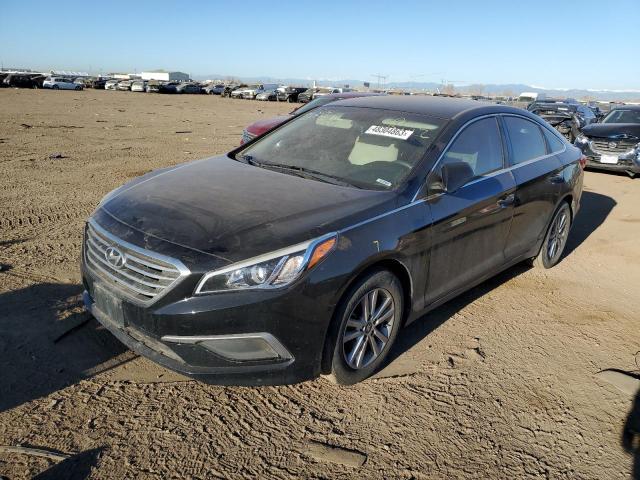 HYUNDAI SONATA SE 2017 with VIN 5NPE24AF4HH436827 - Photo from auction