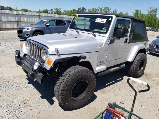 JEEP WRANGLER / 2006 with VIN 1J4FA44SX6P752633 - Photo from auction