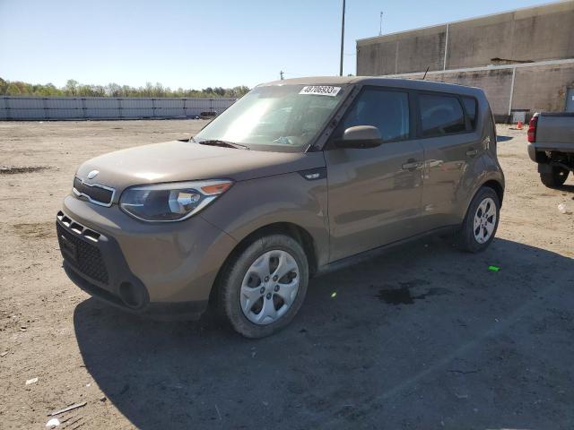 KIA SOUL 2014 with VIN KNDJN2A24E7004102 - Photo from auction