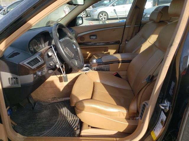 Photo 7 from auction – 2008 BMW 750 LI with VIN WBAHN83558DT86409