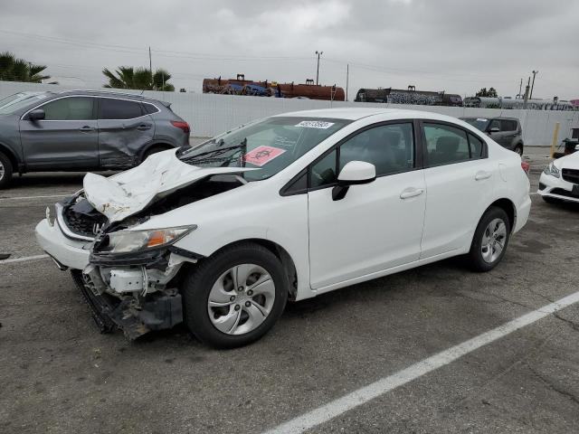 HONDA CIVIC LX 2013 with VIN 19XFB2F59DE262650 - Photo from auction