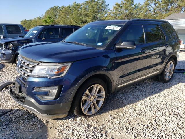 FORD EXPLORER X 2017 with VIN 1FM5K7D89HGD54087 - Photo from auction