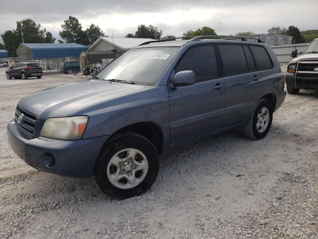 TOYOTA HIGHLANDER 2006 with VIN JTEGD21A260145616 - Photo from auction