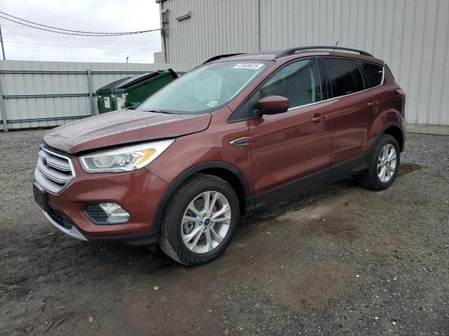 FORD ESCAPE SEL 2018 with VIN 1FMCU9HD8JUA45982 - Photo from auction