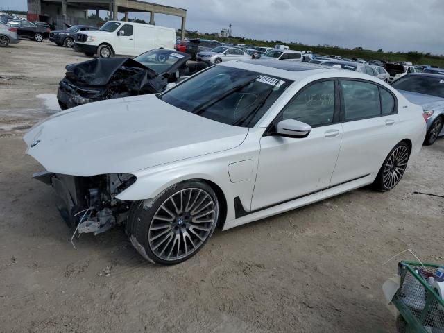 BMW 740 XE 2018 with VIN WBA7J2C57JG938209 - Photo from auction