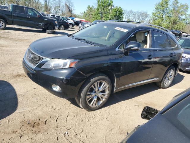 LEXUS RX 450H 2011 with VIN JTJBC1BA4B2419923 - Photo from auction