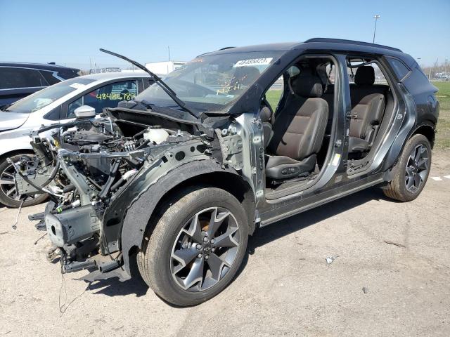 CHEVROLET BLAZER RS 2019 with VIN 3GNKBERS7KS674279 - Photo from auction