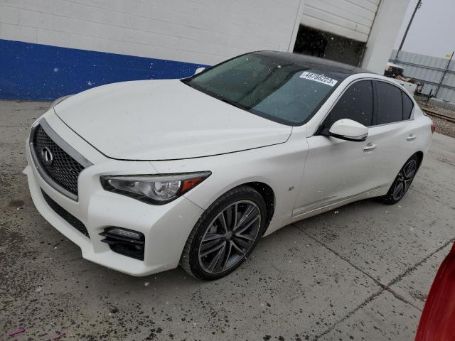 Photo 1 from auction – 2014 INFINITI Q50 BASE with VIN JN1BV7AR7EM693040