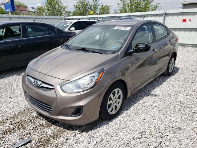 HYUNDAI ACCENT GLS 2013 with VIN KMHCT4AEXDU274886 - Photo from auction