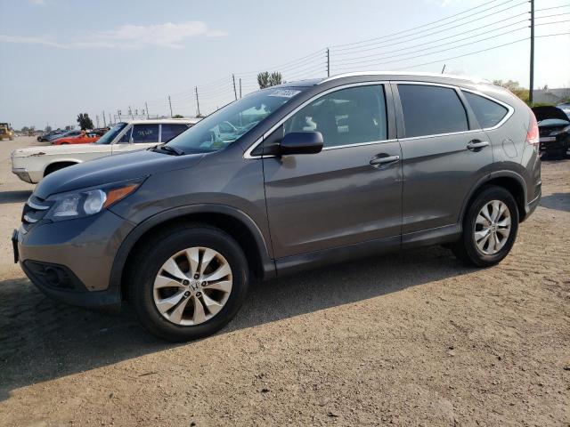 HONDA CR-V EXL 2013 with VIN 2HKRM4H70DH610641 - Photo from auction