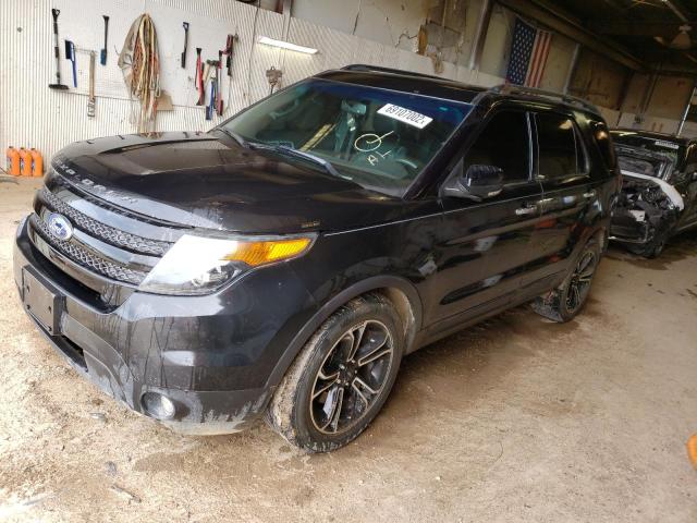 FORD EXPLORER S 2013 with VIN 1FM5K8GT7DGC10053 - Photo from auction