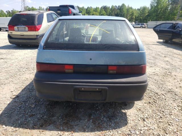 Photo 6 from auction – 1994 GEO METRO XFI with VIN 2C1MS2467R6787570