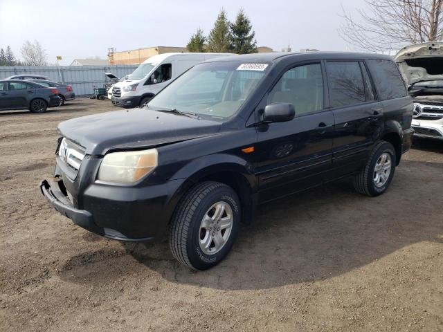 HONDA PILOT LX 2006 with VIN 2HKYF18186H560249 - Photo from auction