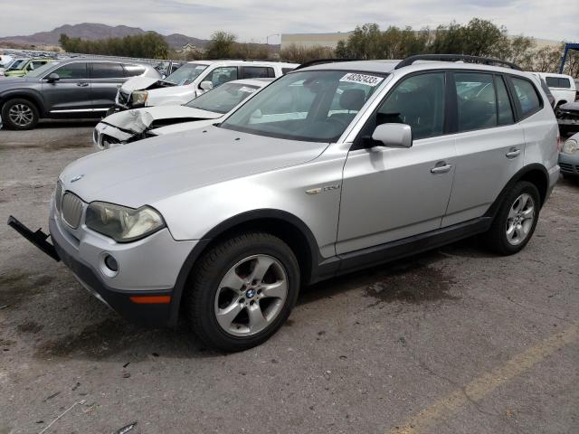 BMW X3 3.0SI 2007 with VIN WBXPC93467WF17194 - Photo from auction