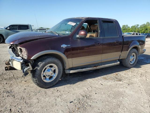 FORD F150 SUPER 2001 with VIN 1FTRW07L11KF76322 - Photo from auction