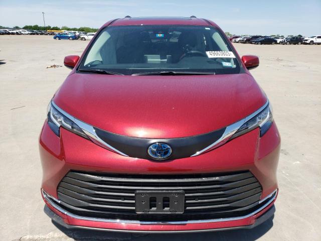 Photo 5 from auction – 2021 TOYOTA SIENNA XLE with VIN 5TDYRKEC8MS040563