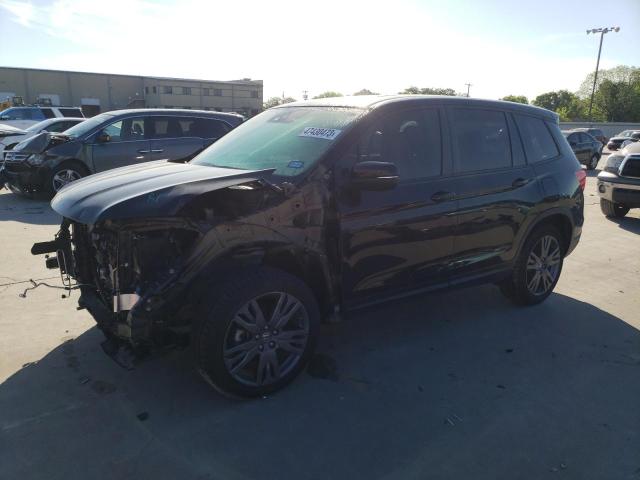 HONDA PASSPORT E 2020 with VIN 5FNYF7H56LB000245 - Photo from auction