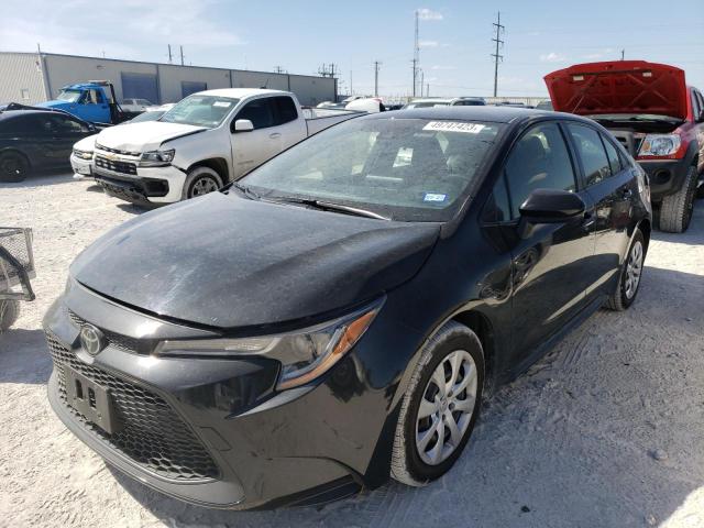 TOYOTA COROLLA LE 2020 with VIN JTDEPRAE7LJ034760 - Photo from auction