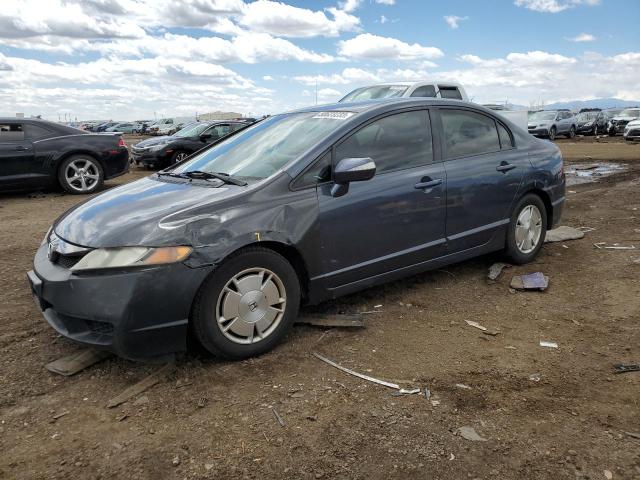 HONDA CIVIC HYBR 2010 with VIN JHMFA3F24AS004073 - Photo from auction