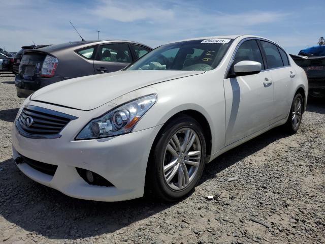 INFINITI G37 BASE 2011 with VIN JN1CV6AP7BM301909 - Photo from auction