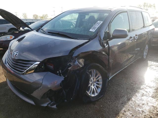 TOYOTA SIENNA XLE 2017 with VIN 5TDYZ3DC3HS780079 - Photo from auction